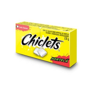 CHICLETS HORTELA 280G