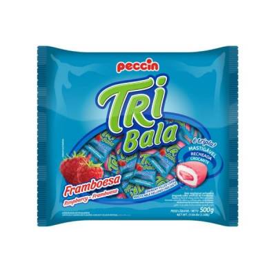 BALA TRIBALA FRAMBOESA 500GR 