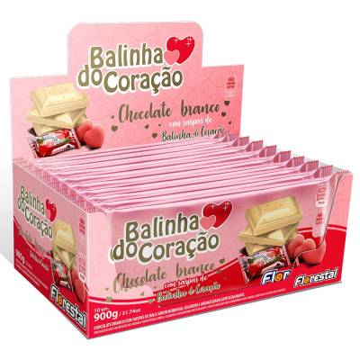 CHOCOLATE BALINHA DO CORAÇÃO 90G
